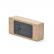 Relógio de Madeira com Display LED 18563