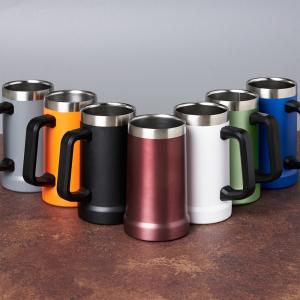 Caneca Térmica 700ml 04070 Caneca térmica de inox com pegador plástico, capacidade de 700ml. altura 17,2 cm - largura 15 cm Diversas cores  Personalizado 